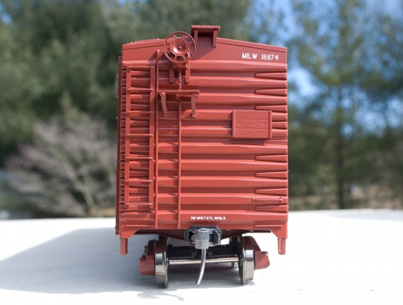 Weaver Milwaukee Road Box Car - B End