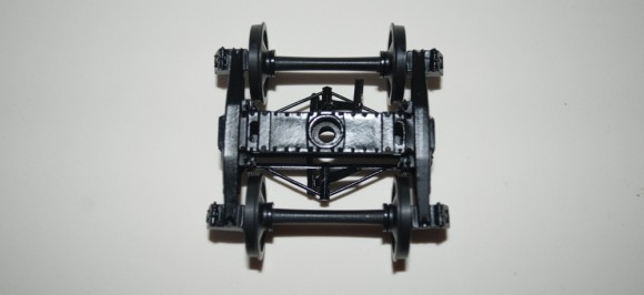 RY Models New PRR 2D-F8 50 ton truck -  Top View