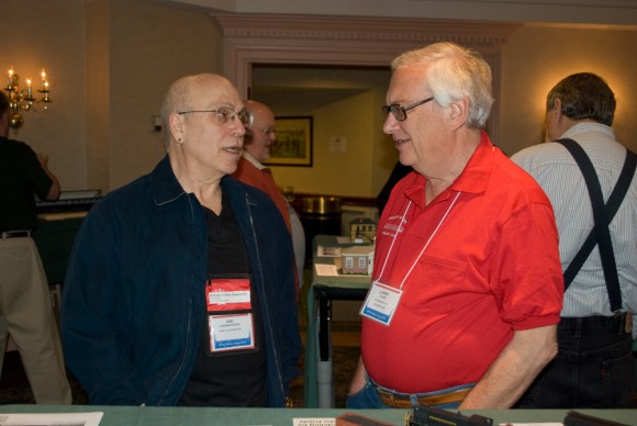  Joe Giannovario and Larry Kline talking at the 2012 RPM Meet in Malvern, PA.