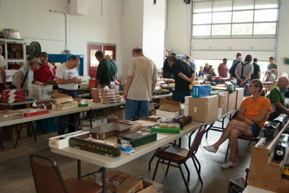 Part of the Fire Hall  selling area.