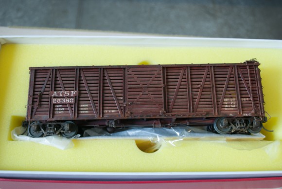 RY Model of a ATSF SK-2 stock car