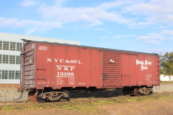 Lee Turner's model of the Rails Unlimited NKP/C&O 1932 ARA boxcar